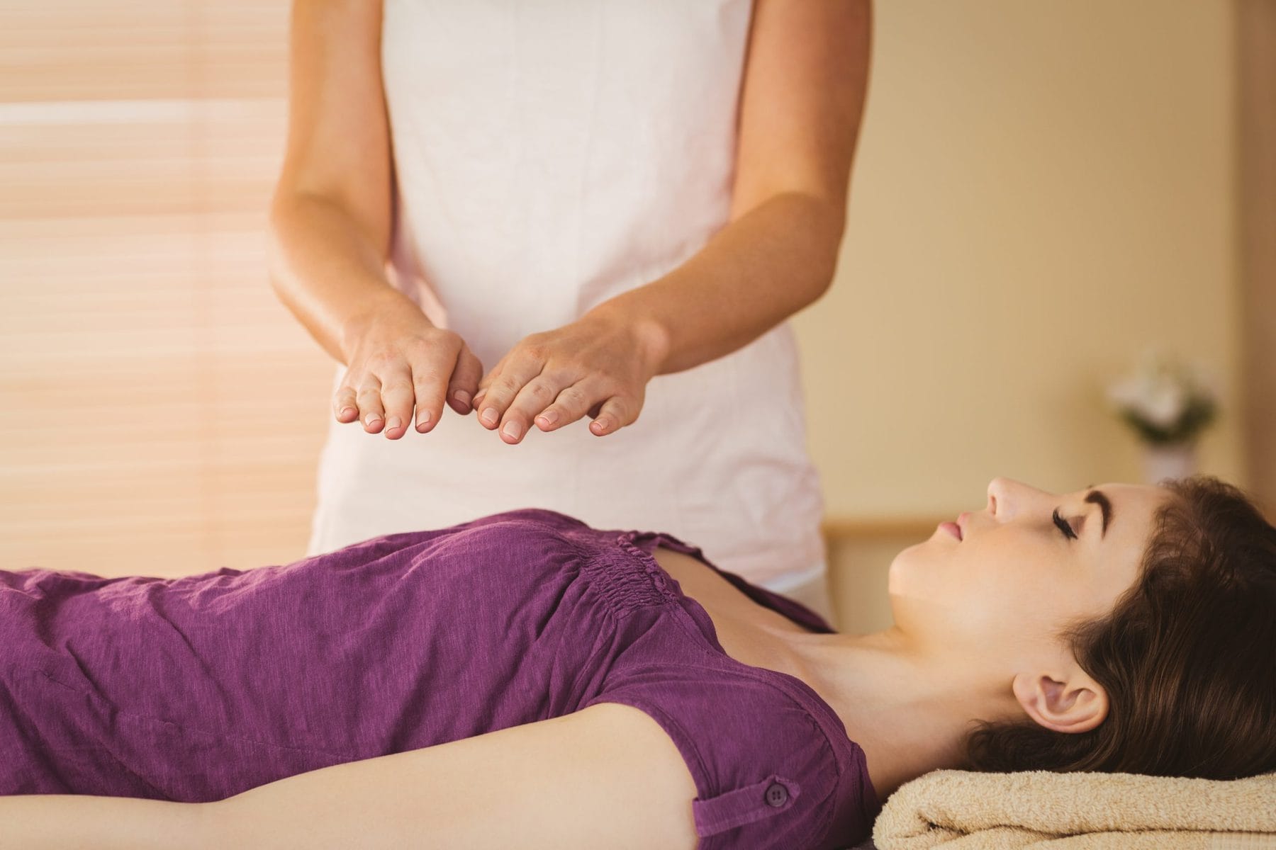 Reiki therapy, great for post viral fatigue