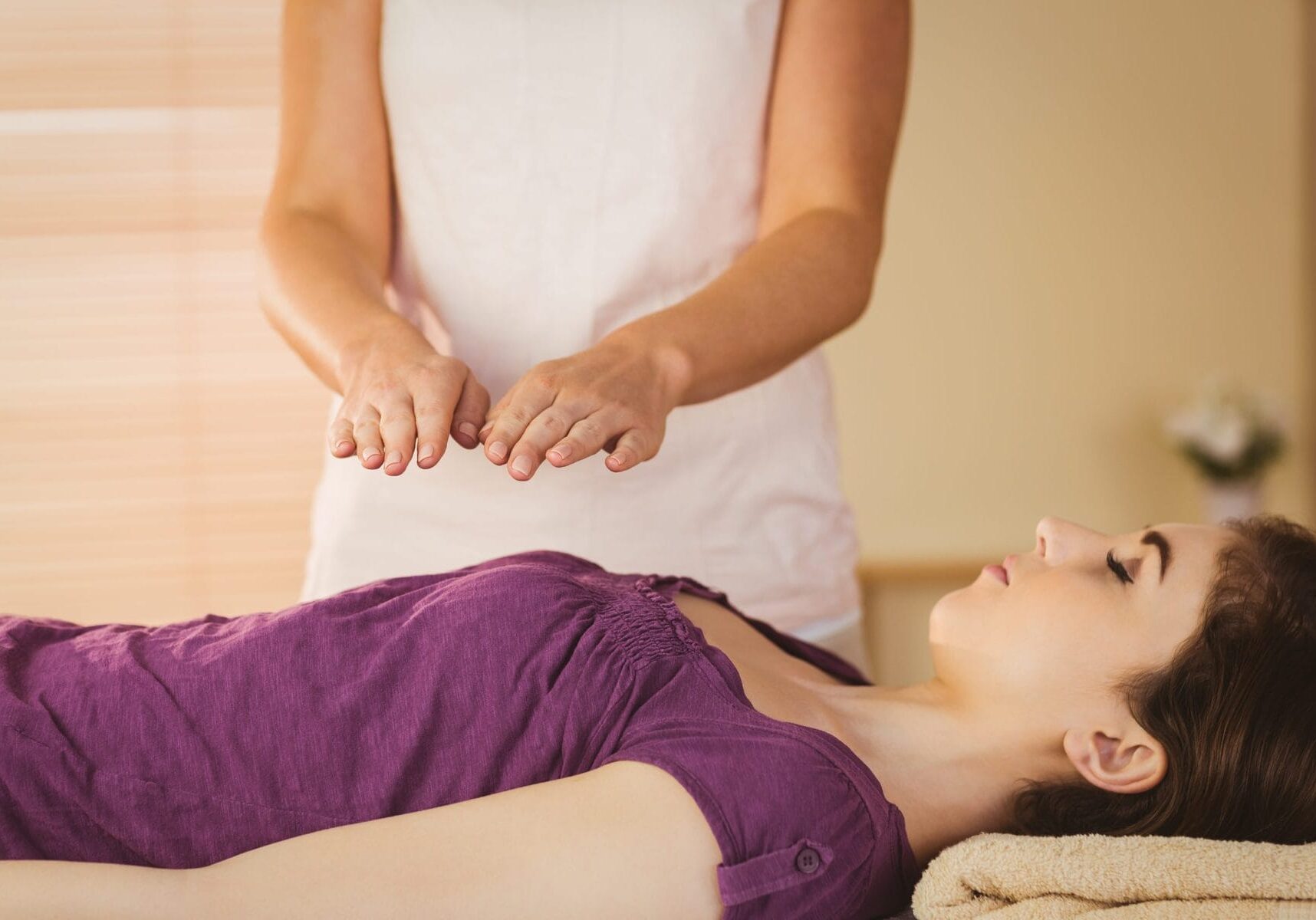 Reiki therapy, great for post viral fatigue